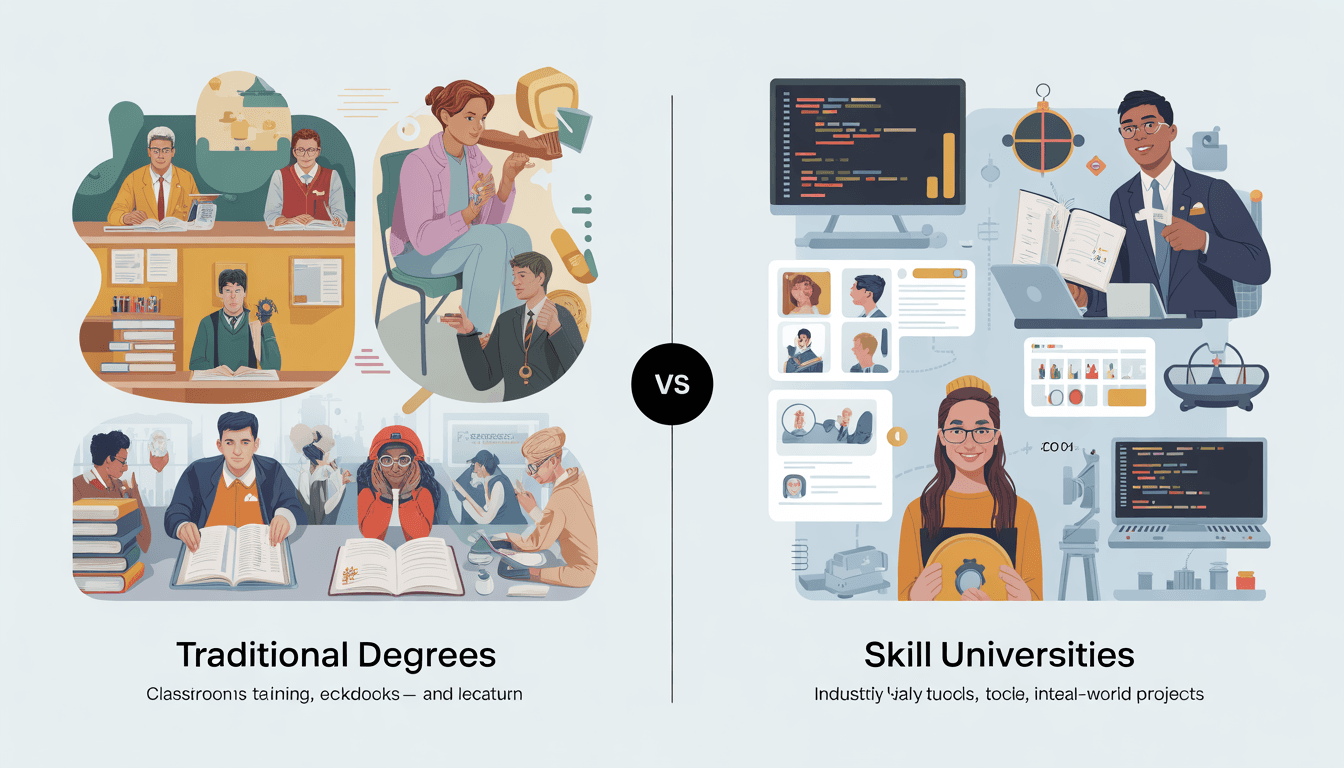 Why Skill Universities Are Better Than Traditional Degrees